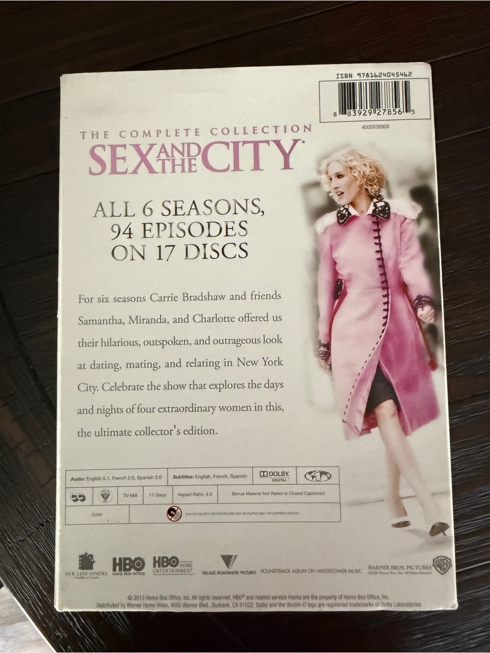 Sex and the City The Complete Collection - Pink Jacket Artwork